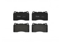 Brake Pad Set, disc brake P54040 Brembo