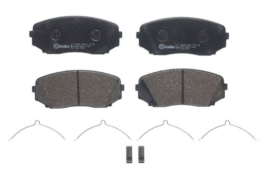 Brake Pad Set, disc brake P54060 Brembo, Image 2