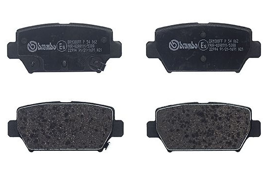 Brake Pad Set, disc brake P54062 Brembo, Image 2