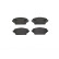Brake Pad Set, disc brake P56044 Brembo, Thumbnail 3