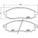 Brake Pad Set, disc brake P56049 Brembo, Thumbnail 2