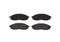 Brake Pad Set, disc brake P56049 Brembo