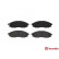 Brake Pad Set, disc brake P56049 Brembo, Thumbnail 3