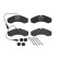 Brake Pad Set, disc brake P56069 Brembo, Thumbnail 3
