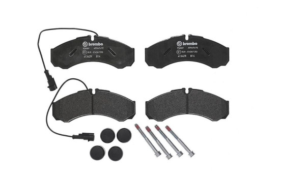 Brake Pad Set, disc brake P56069 Brembo, Image 3