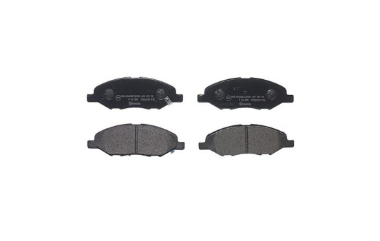 Brake Pad Set, disc brake P56088 Brembo, Image 3