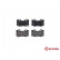 Brake Pad Set, disc brake P56095 Brembo, Thumbnail 2