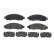 Brake Pad Set, disc brake P56120 Brembo, Thumbnail 2