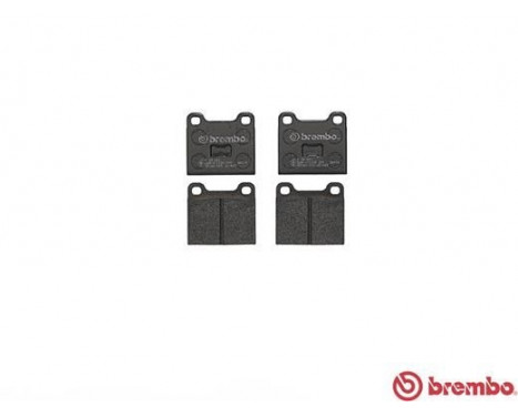 Brake Pad Set, disc brake P59001 Brembo, Image 2