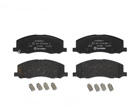 Brake Pad Set, disc brake P59058 Brembo