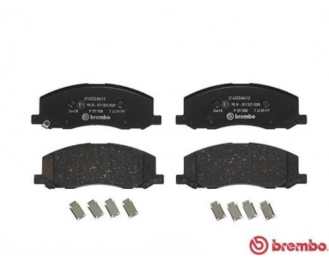 Brake Pad Set, disc brake P59058 Brembo, Image 2