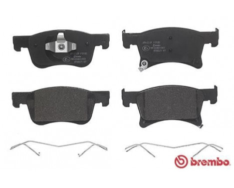 Brake Pad Set, disc brake P59083 Brembo, Image 2