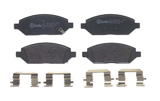 Brake Pad Set, disc brake P59088 Brembo