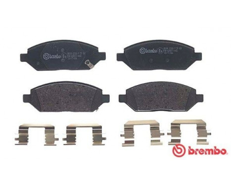 Brake Pad Set, disc brake P59088 Brembo, Image 2