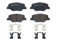 Brake Pad Set, disc brake P59096 Brembo