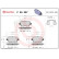 Brake Pad Set, disc brake P59097 Brembo, Thumbnail 2