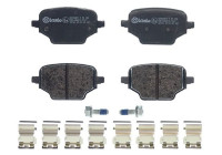 Brake Pad Set, disc brake P59098 Brembo