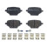 Brake Pad Set, disc brake P59098 Brembo, Thumbnail 2