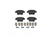 Brake Pad Set, disc brake P61080 Brembo