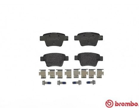 Brake Pad Set, disc brake P61080 Brembo, Image 2