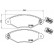 Brake Pad Set, disc brake P61098 Brembo, Thumbnail 2