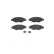Brake Pad Set, disc brake P61098 Brembo, Thumbnail 3