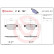 Brake Pad Set, disc brake P61107 Brembo, Thumbnail 3