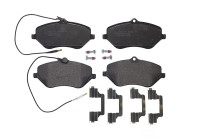 Brake Pad Set, disc brake P61119 Brembo