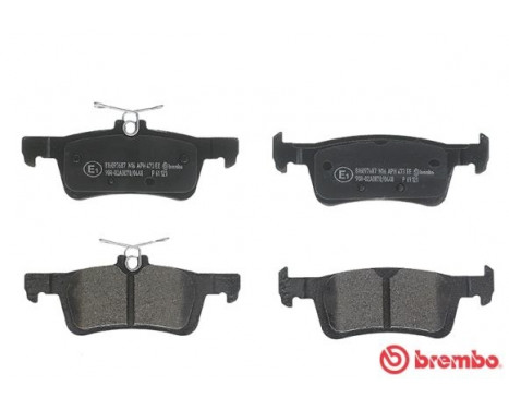 Brake Pad Set, disc brake P61121 Brembo, Image 2