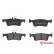 Brake Pad Set, disc brake P61121 Brembo, Thumbnail 2