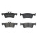 Brake Pad Set, disc brake P61121 Brembo, Thumbnail 3