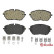 Brake Pad Set, disc brake P61128 Brembo, Thumbnail 2