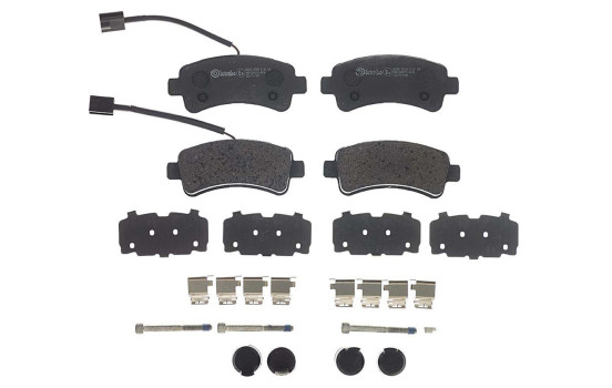 Brake Pad Set, disc brake P61130 Brembo