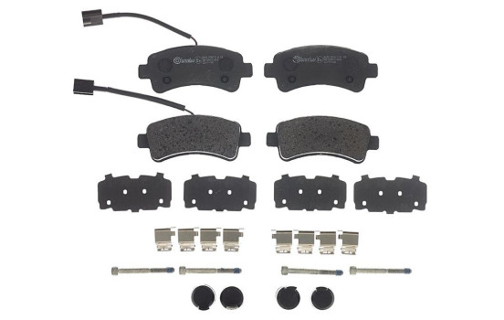 Brake Pad Set, disc brake P61130 Brembo, Image 3