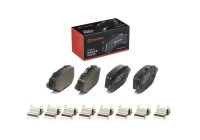 Brake pad set, disc brake P61140 Brembo