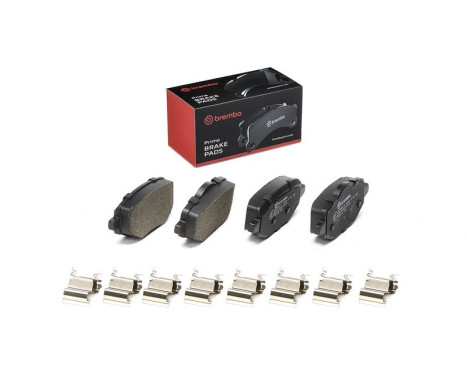 Brake pad set, disc brake P61140 Brembo, Image 2