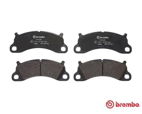 Brake Pad Set, disc brake P65025 Brembo, Image 3