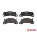 Brake Pad Set, disc brake P65025 Brembo, Thumbnail 3