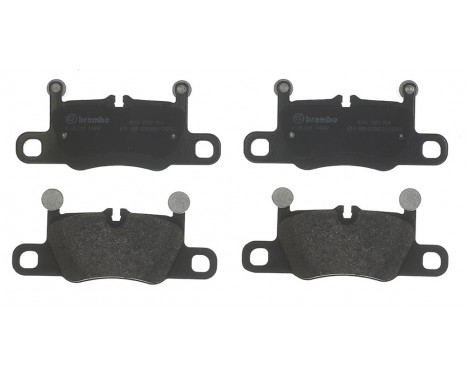 Brake Pad Set, disc brake P65031 Brembo