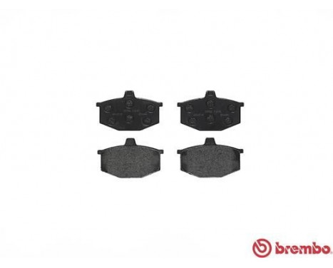 Brake Pad Set, disc brake P68005 Brembo, Image 2