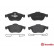 Brake Pad Set, disc brake P68040 Brembo, Thumbnail 2