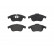 Brake Pad Set, disc brake P68045 Brembo