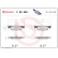 Brake Pad Set, disc brake P68069 Brembo, Thumbnail 3