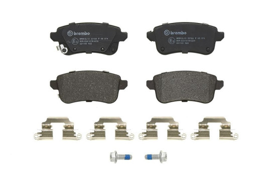 Brake pad set, disc brake P68074 Brembo