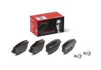 Brake pad set, disc brake P68076 Brembo