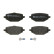 Brake pad set, disc brake P68076 Brembo, Thumbnail 4