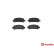 Brake Pad Set, disc brake P78011 Brembo, Thumbnail 2