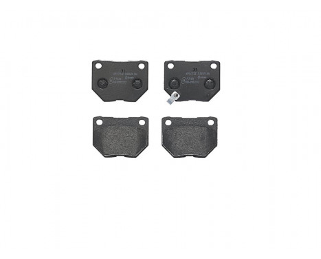 Brake Pad Set, disc brake P78016 Brembo