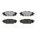 Brake pad set, disc brake P78020X Brembo, Thumbnail 2