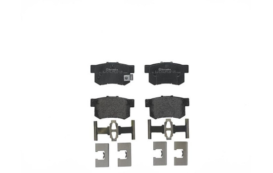 Brake Pad Set, disc brake P79027 Brembo, Image 3